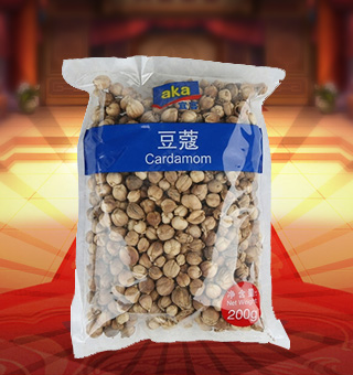 宜客(AKA)豆蔻產(chǎn)自四川成都200g每袋，選用上等優(yōu)質(zhì)的豆蔻為原料，經(jīng)現(xiàn)代先進的工藝，精心制作而成，品質(zhì)天然，口味純正。營養(yǎng)豐富，天然美味，綠色健康，氣味芳香，味道純正，品質(zhì)有保障，可放心食用。塑料質(zhì)地包裝，簡潔大方，食用簡單，是您廚房常備品的上好選擇，帶給您全新的精彩體驗。