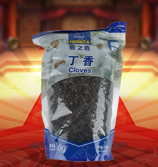 廚之選(HORECA SELECT)丁香產(chǎn)自云南昆明400g每袋，本產(chǎn)品選用的是上等的香葉為原料精心制作而成，品質(zhì)天然，口味純正，保證優(yōu)質(zhì)的質(zhì)量。本產(chǎn)品采用的是塑料質(zhì)地包裝，簡潔大方，食用簡單，是您廚房的好幫手。本產(chǎn)品的葉片深綠色，呈橢圓形，富含濃郁的葉子香味，做菜時放入，別具一番風(fēng)味。