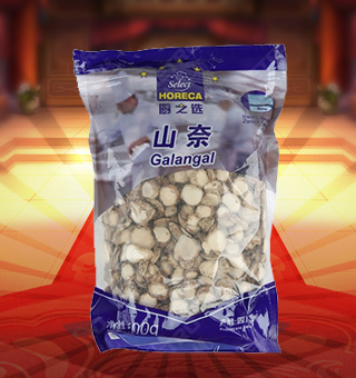 廚之選(HORECA SELECT)山奈產(chǎn)自四川成都500g每袋，精細(xì)加工而成，質(zhì)量上乘，備受廣大專業(yè)廚師和消費者歡迎和厚愛，是您廚房必備品。保留了山奈中原有的滋味、氣味和全部的營養(yǎng)物質(zhì)，風(fēng)味獨特，定會讓您回味無窮。不使用化學(xué)劑、無化學(xué)殘留、不破壞營養(yǎng)成分，給家人一份天然、一份健康、一份安心。