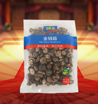 宜客(AKA)金錢菇產(chǎn)自浙江麗水250g每袋，精選優(yōu)質(zhì)金錢菇，經(jīng)先進(jìn)工藝加工而成，其味清香可口，質(zhì)地細(xì)膩，是一種風(fēng)味獨(dú)特的食用菌。將本品用清水洗凈浸泡后，可直接與肉絲爆炒、排骨煲湯，或作為佐料，葷素皆宜本產(chǎn)品采用的是袋裝的包裝方式，包裝較輕，讓您攜帶起來更加的方便自如。