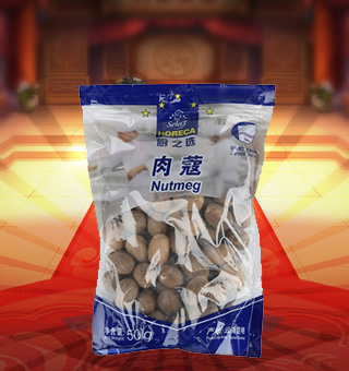 廚之選(HORECA SELECT)肉蔻產(chǎn)自四川成都500g每袋，精細(xì)加工而成，質(zhì)量上乘，備受廣大專業(yè)廚師和消費者歡迎和厚愛，是您廚房必備品。保留了肉蔻中原有的滋味、氣味和全部的營養(yǎng)物質(zhì)，風(fēng)味獨特，定會讓您回味無窮。不使用化學(xué)劑、無化學(xué)殘留、不破壞營養(yǎng)成分，給家人一份天然、一份健康、一份安心。